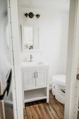 Both traditional and composting toilets are available to accommodate off-grid living.