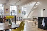 Dining area with kitchen island
